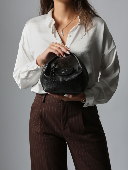 Longchamp Le pliage xtra animation winte Handtas Zwart